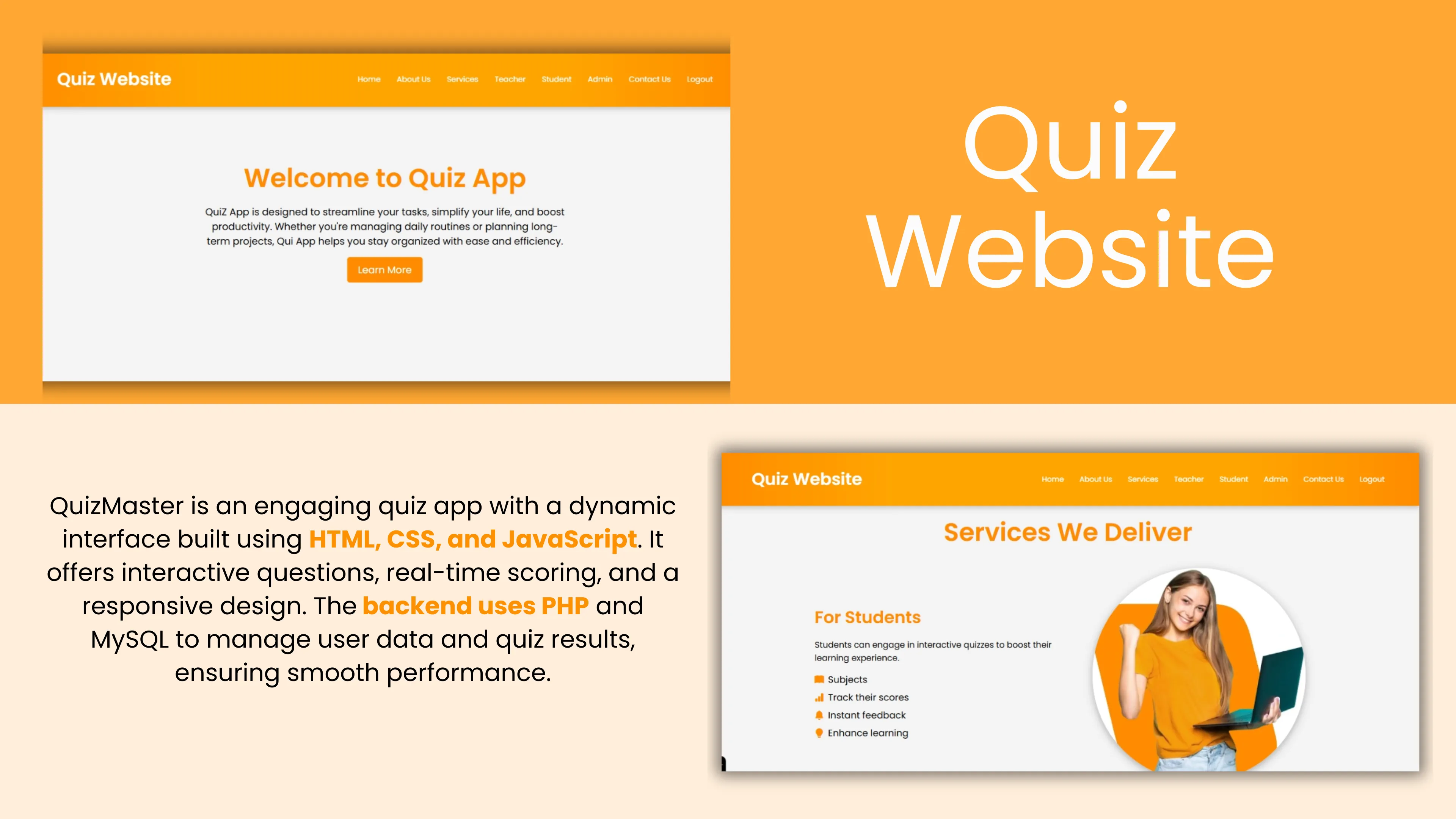 Quiz Website